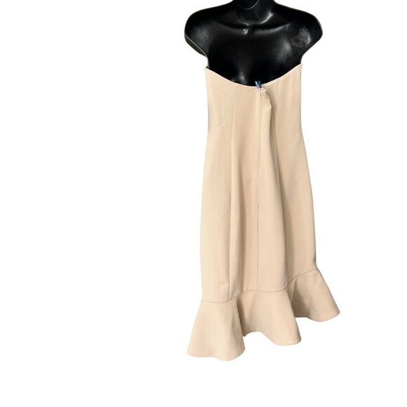 Chrissy Teigen x REVOLVE [Medium NWT] Micah Mini Dress in Nude - Picture 10 of 14